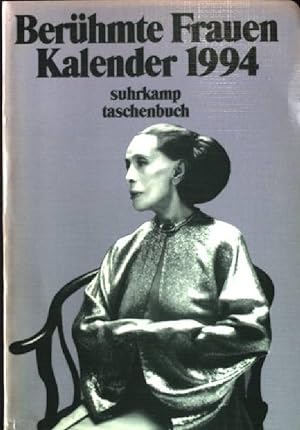 Bild des Verkufers fr Berhmte Frauen. Kalender 1994. zum Verkauf von books4less (Versandantiquariat Petra Gros GmbH & Co. KG)