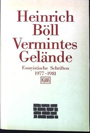 Seller image for Vermintes Gelnde : essayistische Schriften 1977 - 1981. KiWi ; 1 for sale by books4less (Versandantiquariat Petra Gros GmbH & Co. KG)