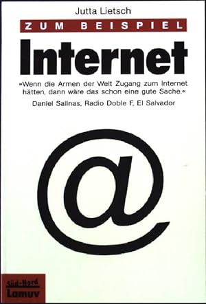Seller image for Zum Beispiel Internet. Lamuv Taschenbuch Nr. 217 for sale by books4less (Versandantiquariat Petra Gros GmbH & Co. KG)
