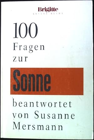 Bild des Verkufers fr 100 Fragen zur Sonne. zum Verkauf von books4less (Versandantiquariat Petra Gros GmbH & Co. KG)