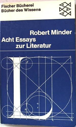 Image du vendeur pour Acht Essays zur Literatur. Nr.983 mis en vente par books4less (Versandantiquariat Petra Gros GmbH & Co. KG)