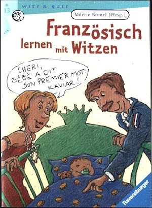Imagen del vendedor de Franzsisch lernen mit Witzen. Ravensburger Taschenbuch Nr. 3026, a la venta por books4less (Versandantiquariat Petra Gros GmbH & Co. KG)