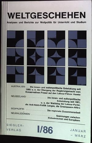 Neukaledonien: Spannungen zwischen Einheimischen und Europäern.- In : Weltgeschehen I/86. Analyse...