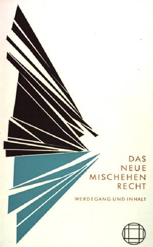 Seller image for Das neue Mischehenrecht. Werdegang und Inhalt. G 44 for sale by books4less (Versandantiquariat Petra Gros GmbH & Co. KG)