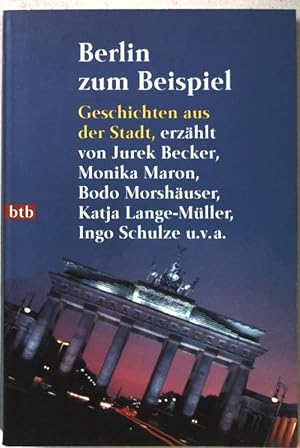 Bild des Verkufers fr Berlin zum Beispiel : Geschichten aus der Stadt. Nr.72272 : btb zum Verkauf von books4less (Versandantiquariat Petra Gros GmbH & Co. KG)