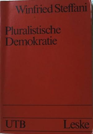 Seller image for Pluralistische Demokratie : Studien zur Theorie und Praxis. Nr.926 for sale by books4less (Versandantiquariat Petra Gros GmbH & Co. KG)