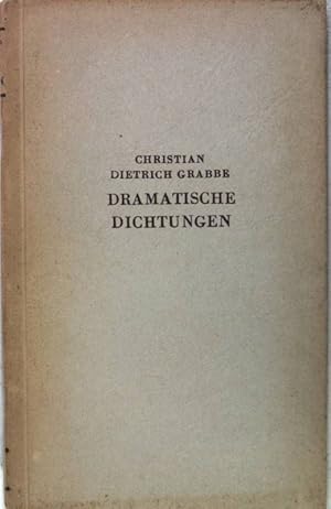 Bild des Verkufers fr Dramatische Dichtungen. Band 2. zum Verkauf von books4less (Versandantiquariat Petra Gros GmbH & Co. KG)