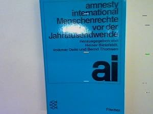 Bild des Verkufers fr Amnesty international: Menschenrechte vor der Jahrtausendwende. zum Verkauf von books4less (Versandantiquariat Petra Gros GmbH & Co. KG)