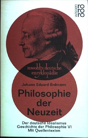 Bild des Verkufers fr Philosophie der Neuzeit. Bd. 6 (Nr. 364) zum Verkauf von books4less (Versandantiquariat Petra Gros GmbH & Co. KG)