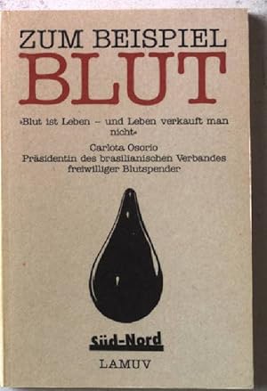 Bild des Verkufers fr Zum Beispiel Blut. Sd-Nord 11 zum Verkauf von books4less (Versandantiquariat Petra Gros GmbH & Co. KG)