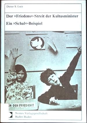 Seller image for Der "Friedens"-Streit der Kultusminister : Ein "Schul"-Beispiel. for sale by books4less (Versandantiquariat Petra Gros GmbH & Co. KG)