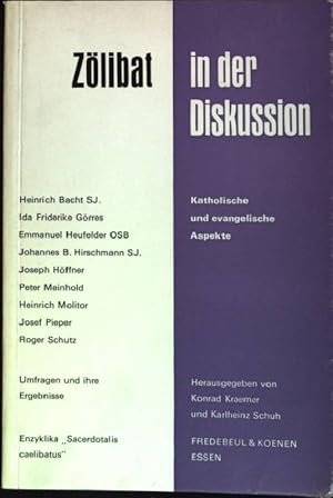 Seller image for Zlibat in der Diskussion: Katholische und evangelische Aspekte for sale by books4less (Versandantiquariat Petra Gros GmbH & Co. KG)