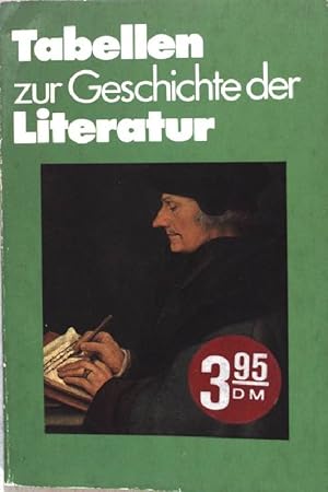 Bild des Verkufers fr Tabellen zur Geschichte der Literatur. zum Verkauf von books4less (Versandantiquariat Petra Gros GmbH & Co. KG)