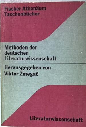 Image du vendeur pour Methoden der deutschen Literaturwissenschaft : eine Dokumentation. FAT 2001 mis en vente par books4less (Versandantiquariat Petra Gros GmbH & Co. KG)