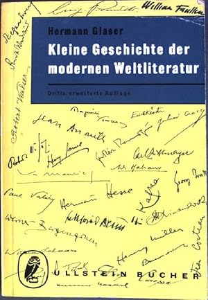 Seller image for Kleine Geschichte der modernen Weltliteratur (Nr. 126) for sale by books4less (Versandantiquariat Petra Gros GmbH & Co. KG)