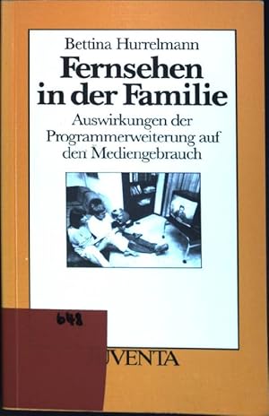 Seller image for Fernsehen in der Familie : Auswirkungen der Programmerweiterung auf den Mediengebrauch. for sale by books4less (Versandantiquariat Petra Gros GmbH & Co. KG)