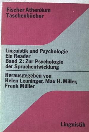 Seller image for Linguistik und Psychologie; Teil: Bd. 2., Zur Psychologie der Sprachentwicklung FAT 2083 for sale by books4less (Versandantiquariat Petra Gros GmbH & Co. KG)