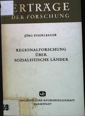 Seller image for Regionalforschung ber sozialistische Lnder : Wege, Mglichkeiten und Grenzen Ertrge der Forschung ; Bd. 211 for sale by books4less (Versandantiquariat Petra Gros GmbH & Co. KG)