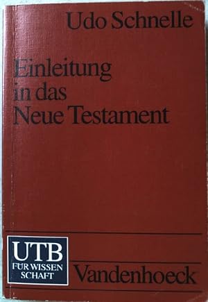 Bild des Verkufers fr Einleitung in das Neue Testament. UTB ; 1830 zum Verkauf von books4less (Versandantiquariat Petra Gros GmbH & Co. KG)