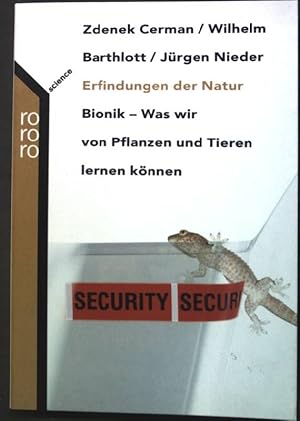 Bild des Verkufers fr Erfindungen der Natur : Bionik - Was wir von Pflanzen und Tieren lernen knnen. (Nr. 62024) rororo science zum Verkauf von books4less (Versandantiquariat Petra Gros GmbH & Co. KG)