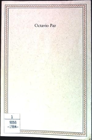 Seller image for Octavio Paz : Ansprachen aus Anlass der Verleihung des Friedenspreises des dt. Buchhandels. Friedenspreis des deutschen Buchhandels 1984 for sale by books4less (Versandantiquariat Petra Gros GmbH & Co. KG)