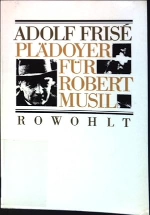 Bild des Verkufers fr Pldoyer fr Robert Musil. zum Verkauf von books4less (Versandantiquariat Petra Gros GmbH & Co. KG)