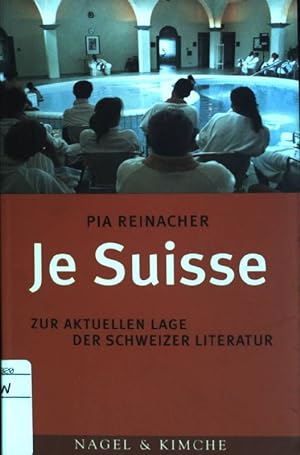Bild des Verkufers fr Je Suisse : Zur aktuellen Lage der Schweizer Literatur. zum Verkauf von books4less (Versandantiquariat Petra Gros GmbH & Co. KG)