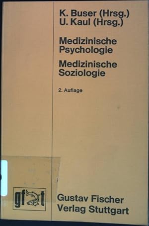 Bild des Verkufers fr Medizinische Psychologie, medizinische Soziologie zum Verkauf von books4less (Versandantiquariat Petra Gros GmbH & Co. KG)