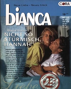 Bild des Verkufers fr Nicht so strmisch, Hannah (Nr. 1275) Bianca zum Verkauf von books4less (Versandantiquariat Petra Gros GmbH & Co. KG)