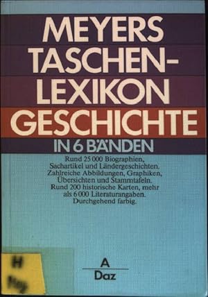 Image du vendeur pour Meyers Taschenlexikon Geschichte; Bd. 1: A - Daz mis en vente par books4less (Versandantiquariat Petra Gros GmbH & Co. KG)