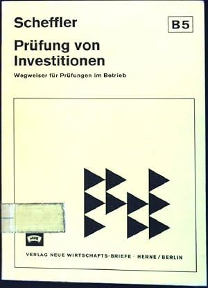 Seller image for Prfung von Investitionen: Wegweiser fr Prfungen im Betrieb for sale by books4less (Versandantiquariat Petra Gros GmbH & Co. KG)