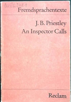 Seller image for An Inspector Calls: A Play in Three Acts. Fremdsprachentexte; Universal-Bibliothek - Nr. 9218 [2]. for sale by books4less (Versandantiquariat Petra Gros GmbH & Co. KG)