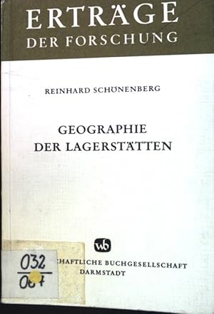 Geographie der Lagerstätten. Erträge der Forschung ; Bd. 103