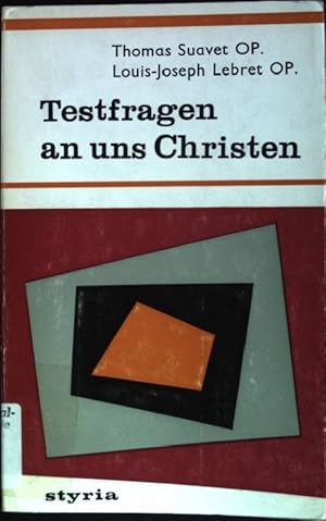 Seller image for Testfragen an uns Christen for sale by books4less (Versandantiquariat Petra Gros GmbH & Co. KG)