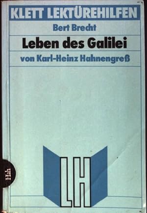 Bild des Verkufers fr Lektrehilfen Bert Brecht, "Leben des Galilei". Klett-Lektrehilfen zum Verkauf von books4less (Versandantiquariat Petra Gros GmbH & Co. KG)