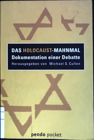 Bild des Verkufers fr Das Holocaust-Mahnmal : Dokumentation einer Debatte. Pendo-Pocket ; 19 zum Verkauf von books4less (Versandantiquariat Petra Gros GmbH & Co. KG)