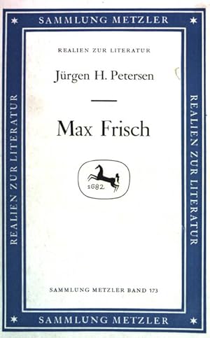Bild des Verkäufers für Max Frisch. Sammlung Metzler ; (Bd. 173) zum Verkauf von books4less (Versandantiquariat Petra Gros GmbH & Co. KG)