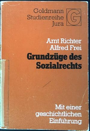 Imagen del vendedor de Grundzge des Sozialrechts mit einer geschichtlichen Einfhrung (Nr. 13104) a la venta por books4less (Versandantiquariat Petra Gros GmbH & Co. KG)