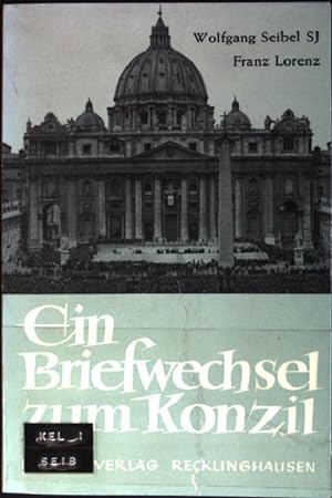 Seller image for Ein Briefwechsel zum Konzil for sale by books4less (Versandantiquariat Petra Gros GmbH & Co. KG)