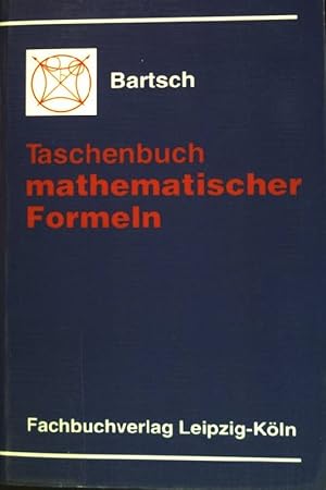 Bild des Verkufers fr Taschenbuch mathematischer Formeln. zum Verkauf von books4less (Versandantiquariat Petra Gros GmbH & Co. KG)