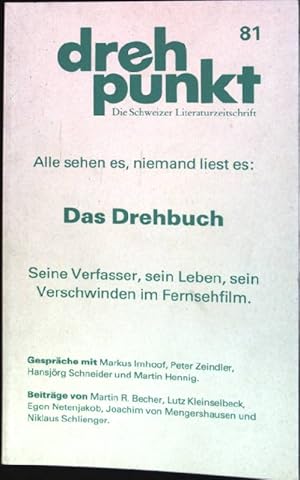 Seller image for Einschaltquoten und Minutenpreis; in: Alle sehen es, niemand liest es: Das Drehbuch drehpunkt; Bd. 81 for sale by books4less (Versandantiquariat Petra Gros GmbH & Co. KG)