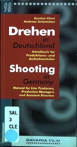 Bild des Verkufers fr Drehen in Deutschland 1998; Shooting in Germany zum Verkauf von books4less (Versandantiquariat Petra Gros GmbH & Co. KG)