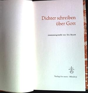 Image du vendeur pour Dichter schreiben ber Gott mis en vente par books4less (Versandantiquariat Petra Gros GmbH & Co. KG)