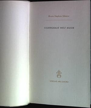 Seller image for Silbergraue Welt Musik for sale by books4less (Versandantiquariat Petra Gros GmbH & Co. KG)