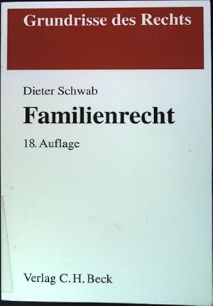 Image du vendeur pour Familienrecht. Grundrisse des Rechts mis en vente par books4less (Versandantiquariat Petra Gros GmbH & Co. KG)