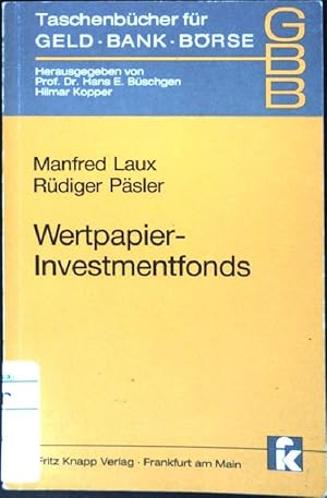 Imagen del vendedor de Wertpapier-Investmentfonds. (Nr. 18) Taschenbcher fr Geld, Bank und Brse a la venta por books4less (Versandantiquariat Petra Gros GmbH & Co. KG)