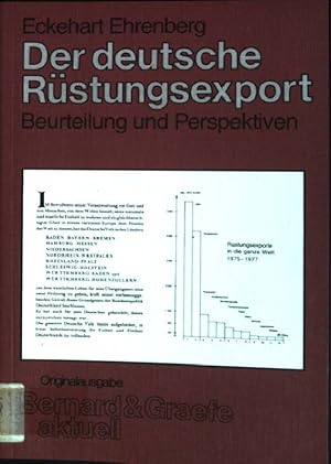 Image du vendeur pour Der deutsche Rstungsexport : Beurteilung und Perspektiven. Reihe Bernard & Graefe aktuell ; Bd. 20 mis en vente par books4less (Versandantiquariat Petra Gros GmbH & Co. KG)