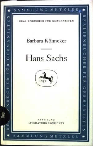 Bild des Verkäufers für Hans Sachs. (Nr. 94) Sammlung Metzler zum Verkauf von books4less (Versandantiquariat Petra Gros GmbH & Co. KG)