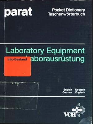 Immagine del venditore per Taschenwrterbuch Laborausrstung: English-German Parat venduto da books4less (Versandantiquariat Petra Gros GmbH & Co. KG)