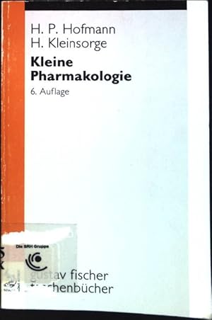 Imagen del vendedor de Kleine Pharmakologie fr medizinische und pharmazeutische Assistenzberufe. Gustav-Fischer-Taschenbcher: Medizin a la venta por books4less (Versandantiquariat Petra Gros GmbH & Co. KG)